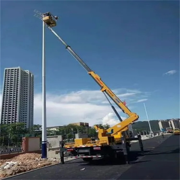 福鼎维修路灯的曲臂升降车出租